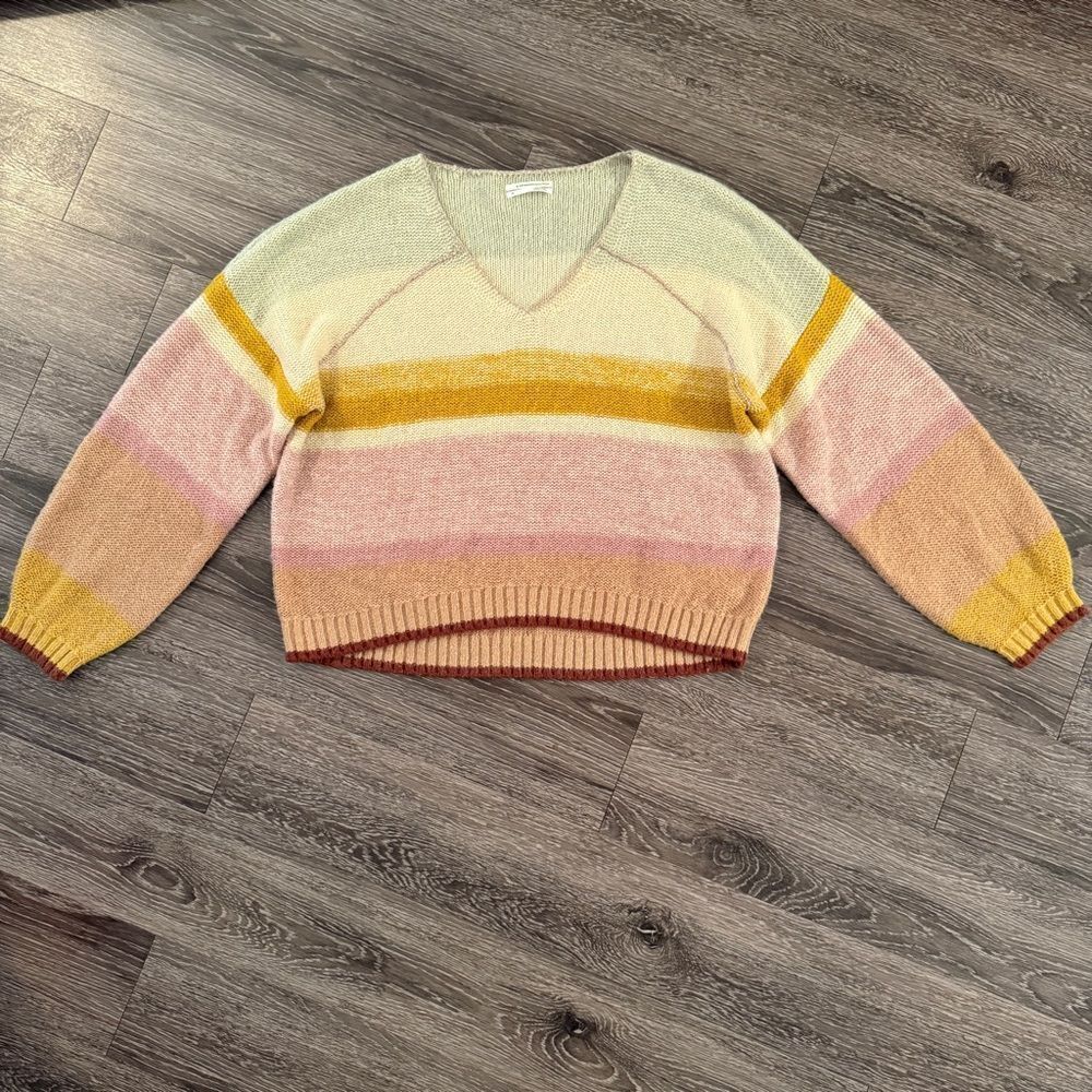 Anthropologie Theia V-Neck Sweater